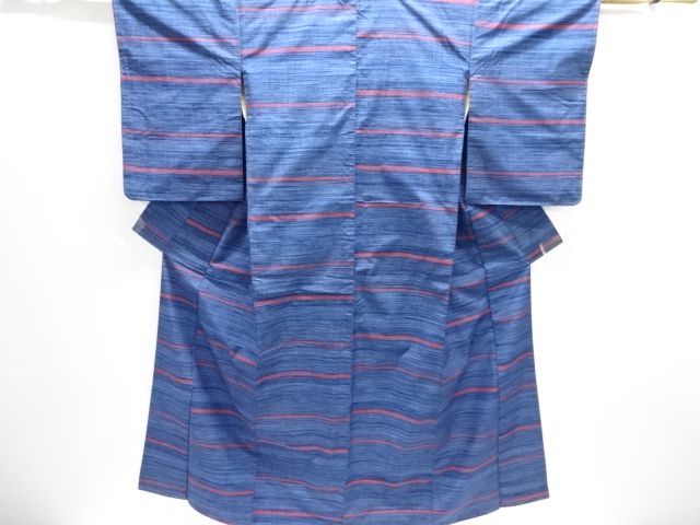 JAPANESE KIMONO / ANTIQUE TSUMUGI KIMONO / A WOVEN TORTOISESHELL PATTE